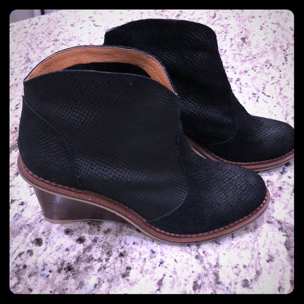 Anthropologie Schuler & Sons Philadelphia booties.